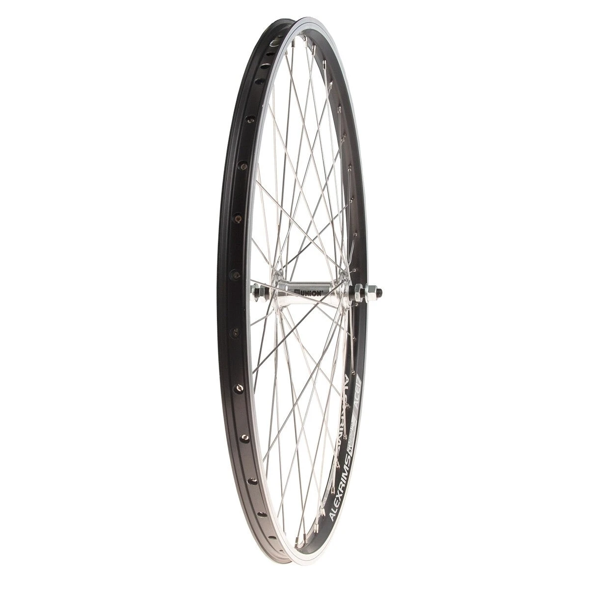 Etupyörä 24" 18-507 UNION 3/8", Alex ACE 17, 2-pohja, Alumiini, Musta 1 Etupyörä 24" 18-507 UNION 3/8", Alex ACE 17, 2-pohja, Alumiini, Musta