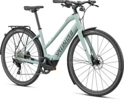 Specialized Vado SL 4.0 Step-Through EQ -Pyoravarikko 93921 52 VADO SL 40 ST EQ WHTSGE BLKREFL FDSQ