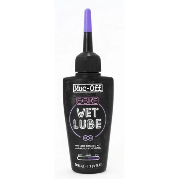 Muc-Off E-Bike Wet Lube Ketjuöljy 50ml 1 Muc-Off E-Bike Wet Lube Ketjuöljy 50ml
