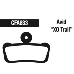 EBC CFA633R Avid XO Trail Punainen