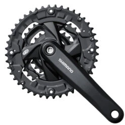 Shimano Altus FC-M371 175mm 44/32/22T 9-v (LL)123mm Nelikantti Musta Kampisarja