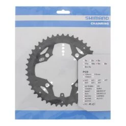 Shimano FC-M391/430 104mm 44T Musta, 9v Eturatas