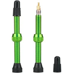 Stan's NoTubes Universal Presta Tubeless Venttiilit -Pyoravarikko notubes universal tubeless ventil presta aluminium 44mm green 1