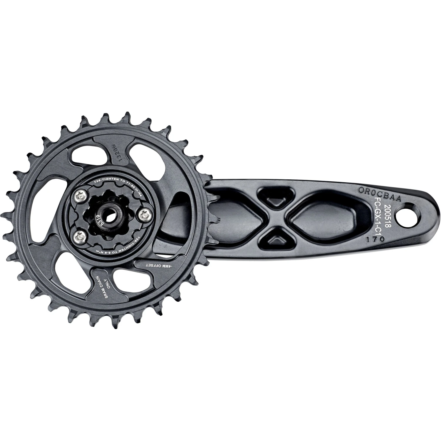 SRAM GX Eagle DUB Fat Bike 5" 170mm 30T 1x12v Kampisarja 4 SRAM GX Eagle DUB Fat Bike 5" 170mm 30T 1x12v Kampisarja - Image 4